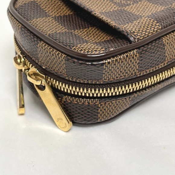 LOUIS VUITTON Brown Damier Pouch - Picture 6 of 13